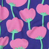 LENZING™ ECOVERO™ viscosestof Poppies | Nerida Hansen – marineblauw/pink,  thumbnail number 2