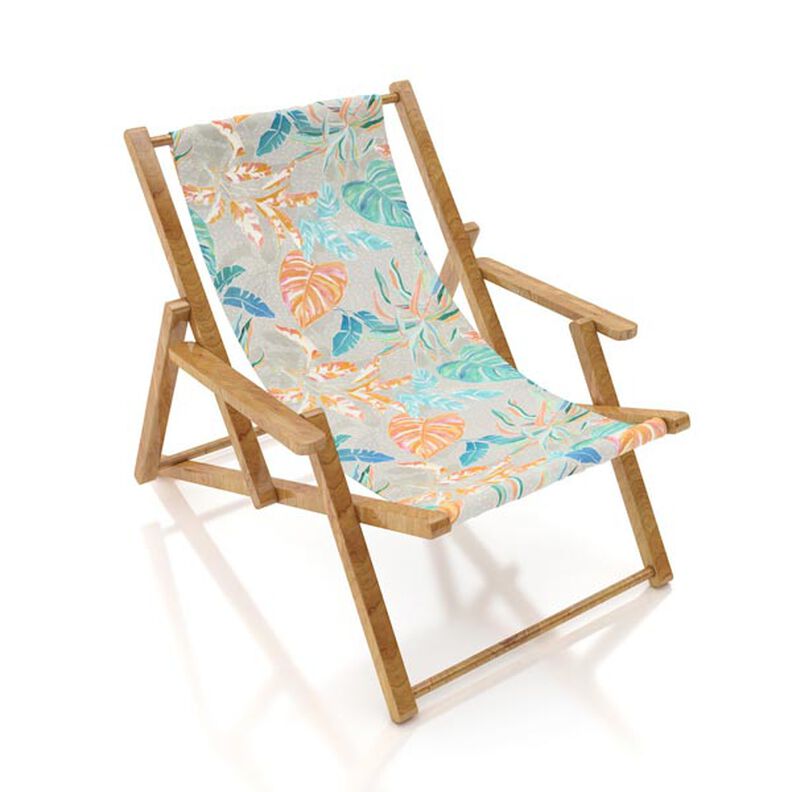 Outdoorstof Canvas tropische bladeren – koraal, image number 10