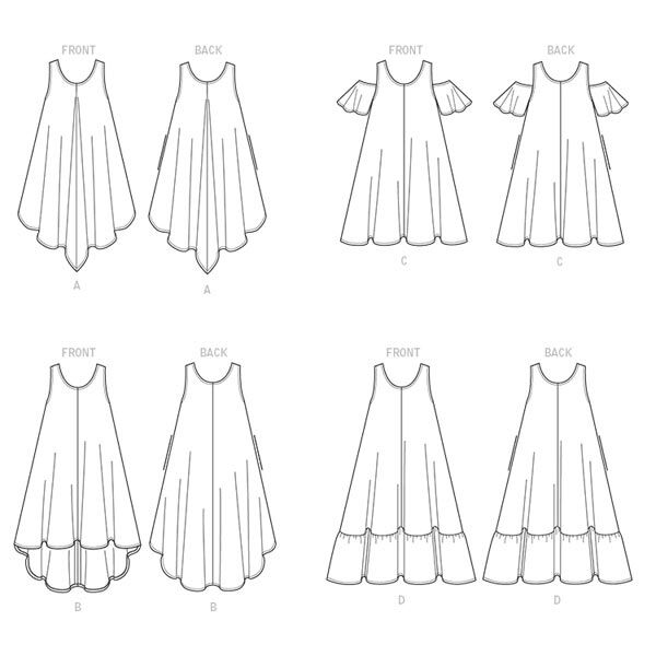 Jurk, Butterick 6350|42 - 52, image number 8
