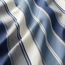 Outdoorstof Canvas gemengde strepen – indigo/ivoor,  thumbnail number 2