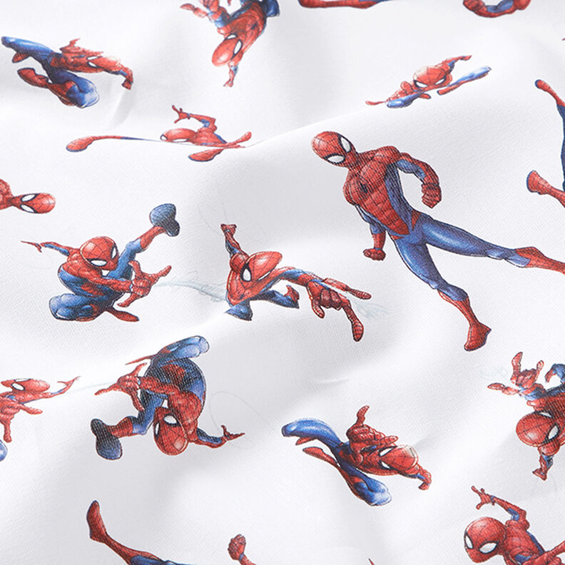 Cretonne Licentiestof Spiderman | Marvel – wit,  image number 2