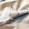 Decostof Half panama Boten – blauw/rood,  thumbnail number 2