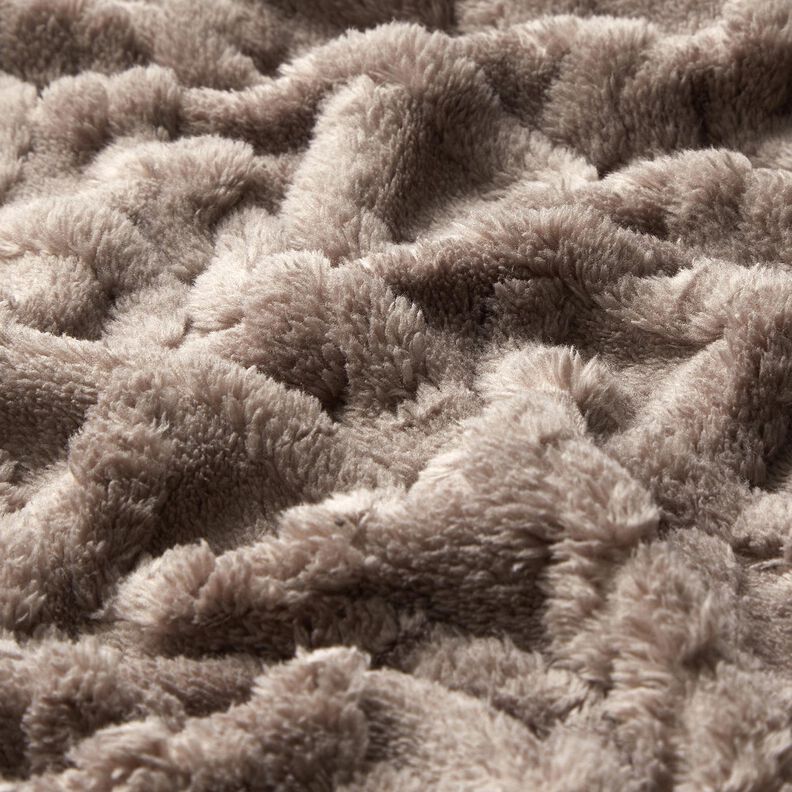 Nepbont ruiten – taupe, image number 2
