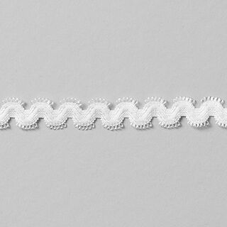 Elastisch zigzagband „Norma“ [13 mm] - wit, 