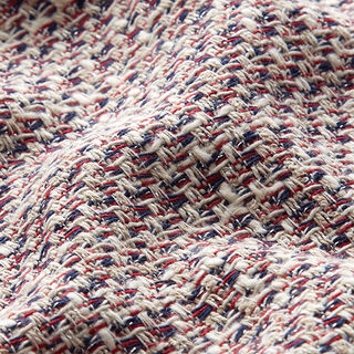 Katoen tweed met glittereffect – ecru, 