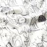 Katoenjersey Dierendrukte in de jungle – ecru,  thumbnail number 2