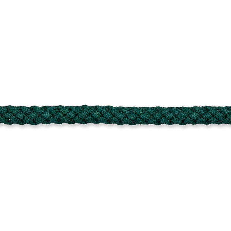 Katoenen koord [Ø 7 mm] – donkergroen,  image number 2