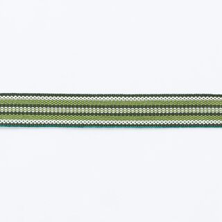 Webband etno [ 15 mm ] – donkergroen/grasgroen, 