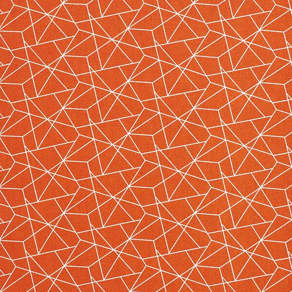 Katoenen stof Popeline Grafisch – terracotta, image number 1