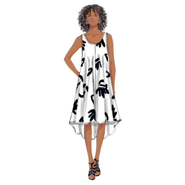 Jurk, Butterick 6350|42 - 52, image number 5