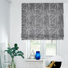 Decostof Half panama abstracte vormen – ivoor/zwart,  thumbnail number 7