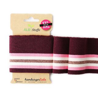 BIOLOGISCHE BOORDSTOF CUFF ME GLAM  [140 CM | 8 CM]  | Albstoffe | Hamburger Liebe, 