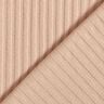 Ribjersey Enkelvoudig breipatroon – beige,  thumbnail number 4