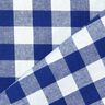 Katoenen stof Vichy ruit 1,7 cm – koningsblauw/wit,  thumbnail number 3