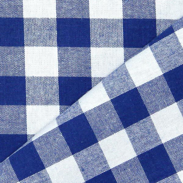 Katoenen stof Vichy - 1,7 cm – koningsblauw,  image number 3