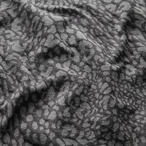 Gebreid jacquard luipaard – lichtgrijs/donkergrijs, 