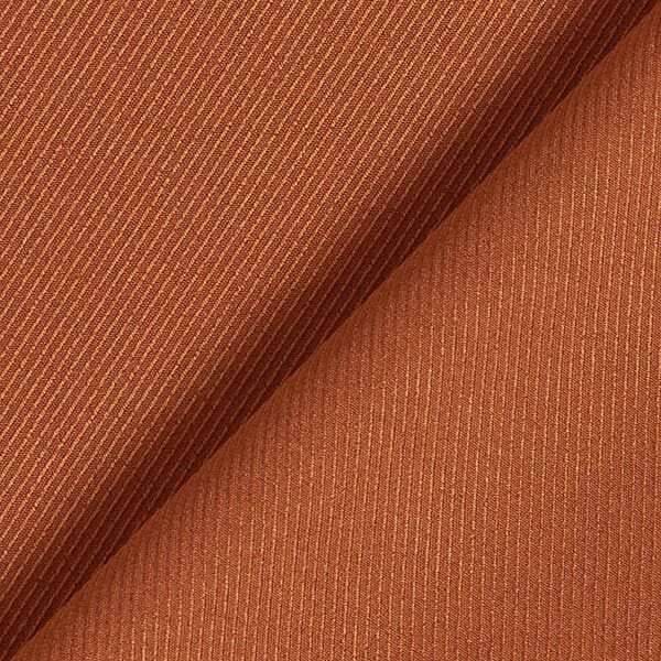 Blousestof in de lengte elastisch keperbinding – bruin, image number 3