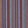 Decostof Jacquard abstracte strepen – marineblauw/karmijnrood,  thumbnail number 1