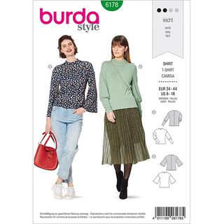 Shirt, Burda 6178 | 34-44, 