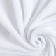 Knuffelzachte badstof Bamboe Effen – wit,  thumbnail number 1