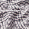 Mantelstof glencheck – anthraciet/roze,  thumbnail number 2