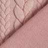 Jerseyjacquard cloqué kabelsteekpatroon – roos,  thumbnail number 4