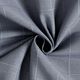Decostof rooster-ruiten gerecycled – blauwgrijs,  thumbnail number 1