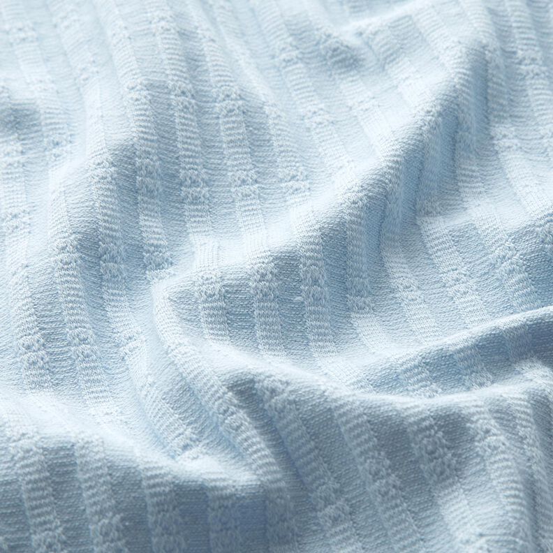 Ribjersey Enkelvoudig breipatroon – babyblauw,  image number 2
