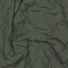 Doorgestikte stof Cirkelvormig motief | Poppy Fabrics – donkergrenen, 