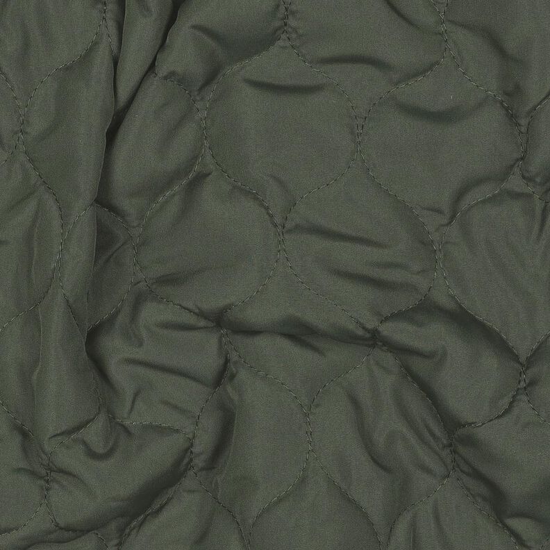 Doorgestikte stof Cirkelvormig motief | Poppy Fabrics – donkergrenen,  image number 2