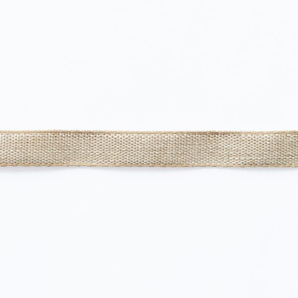 Webband linnen/katoen [ 10 mm ] – beige,  image number 1