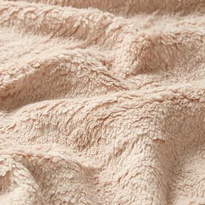 Nepbont Effen pluche – cashew, 