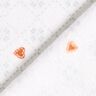 Gezellige fleece Ruiten en harten – ivoor/koper,  thumbnail number 4