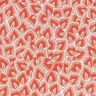 Katoenen stof Cretonne Abstracte bladeren – terracotta/ivoor,  thumbnail number 1