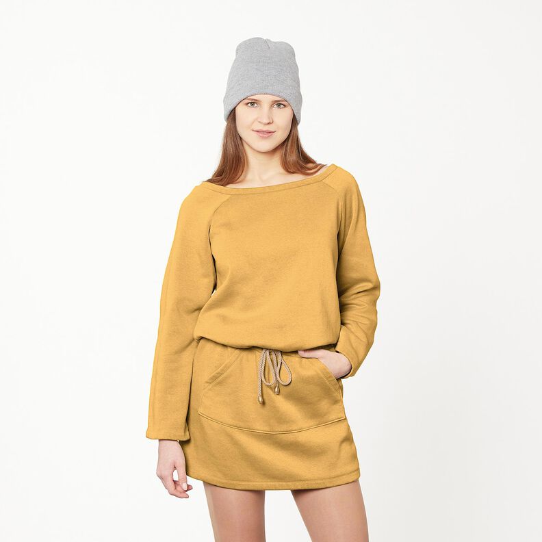 Sweatshirt geruwd – goud,  image number 7