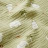 Mousseline/dubbel gehaakte stoffen Babyolifanten – pistache,  thumbnail number 2