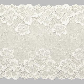 Elastische kant Hera [220 mm] - wolwit, 