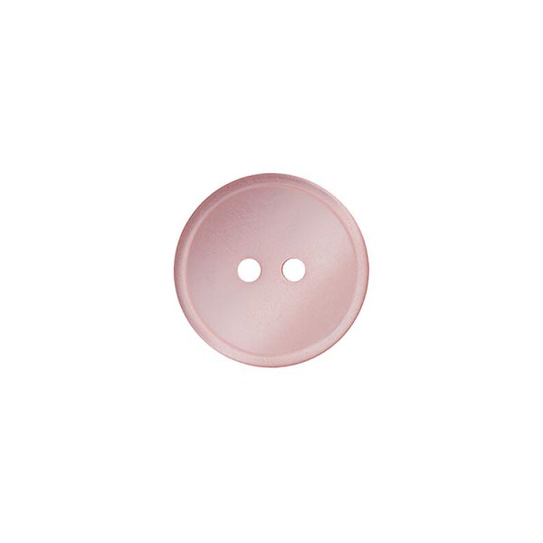 Polyester knoop 2-gats  – roze,  image number 1