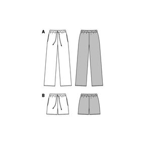 Broek, Burda 6735, 