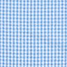 Seersucker Katoen geweven ruit – blauw/wit,  thumbnail number 1
