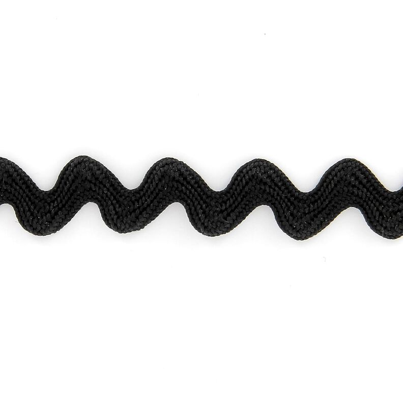 Gekartelde vlecht [12 mm] – zwart,  image number 2