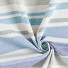 Decostof Half panama kleurrijke mix van strepen gerecycled – stralend blauw,  thumbnail number 3