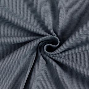 Wafel jersey Effen – grijs, 