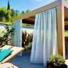 Outdoor Vitragestof Effen 315 cm – wit,  thumbnail number 7