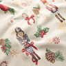Decostof Gobelin feestelijke notenkrakers – lichtbeige/rood,  thumbnail number 2