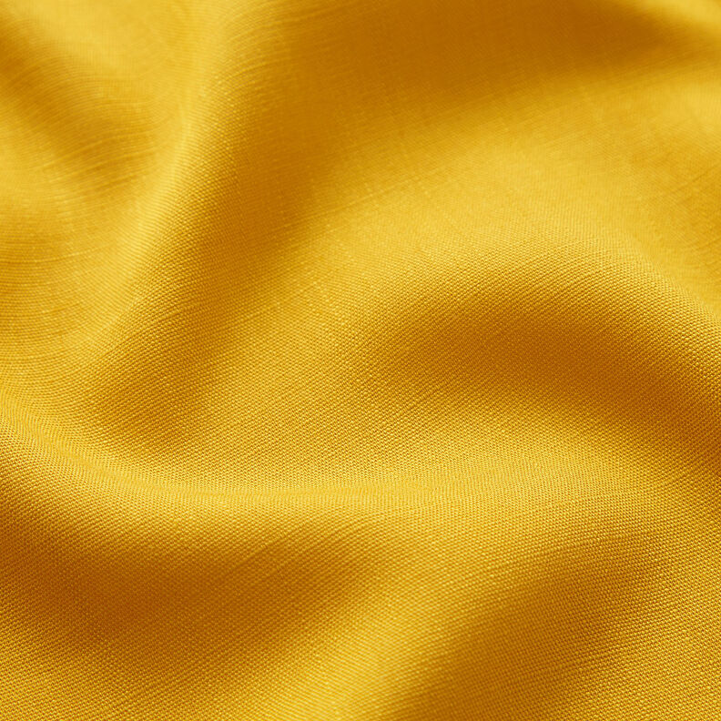 Viscosestof linnenlook – currygeel,  image number 2