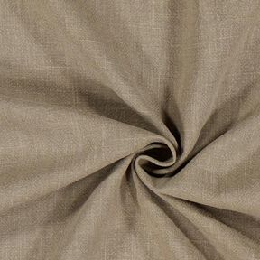 Ramie Linnen stof stone washed, zware kwaliteit – olijf, 