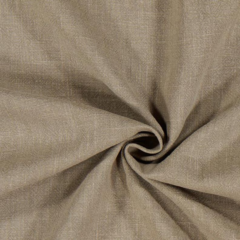 Ramie Linnen stof stone washed, zware kwaliteit – olijf,  image number 1