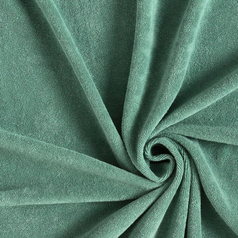 Badstof Stretch Effen – riet,  image number 1