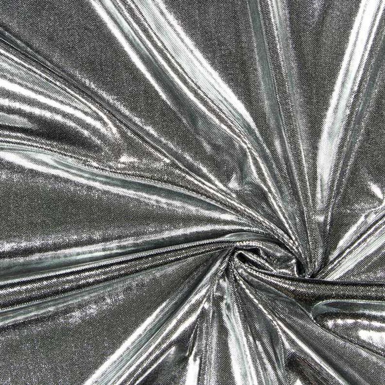 Decostof lamé – zilver metalen,  image number 1